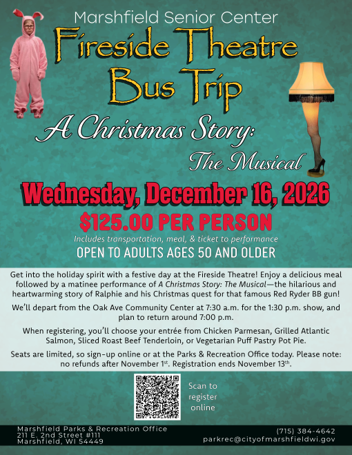 Fireside Theater Bus Trip