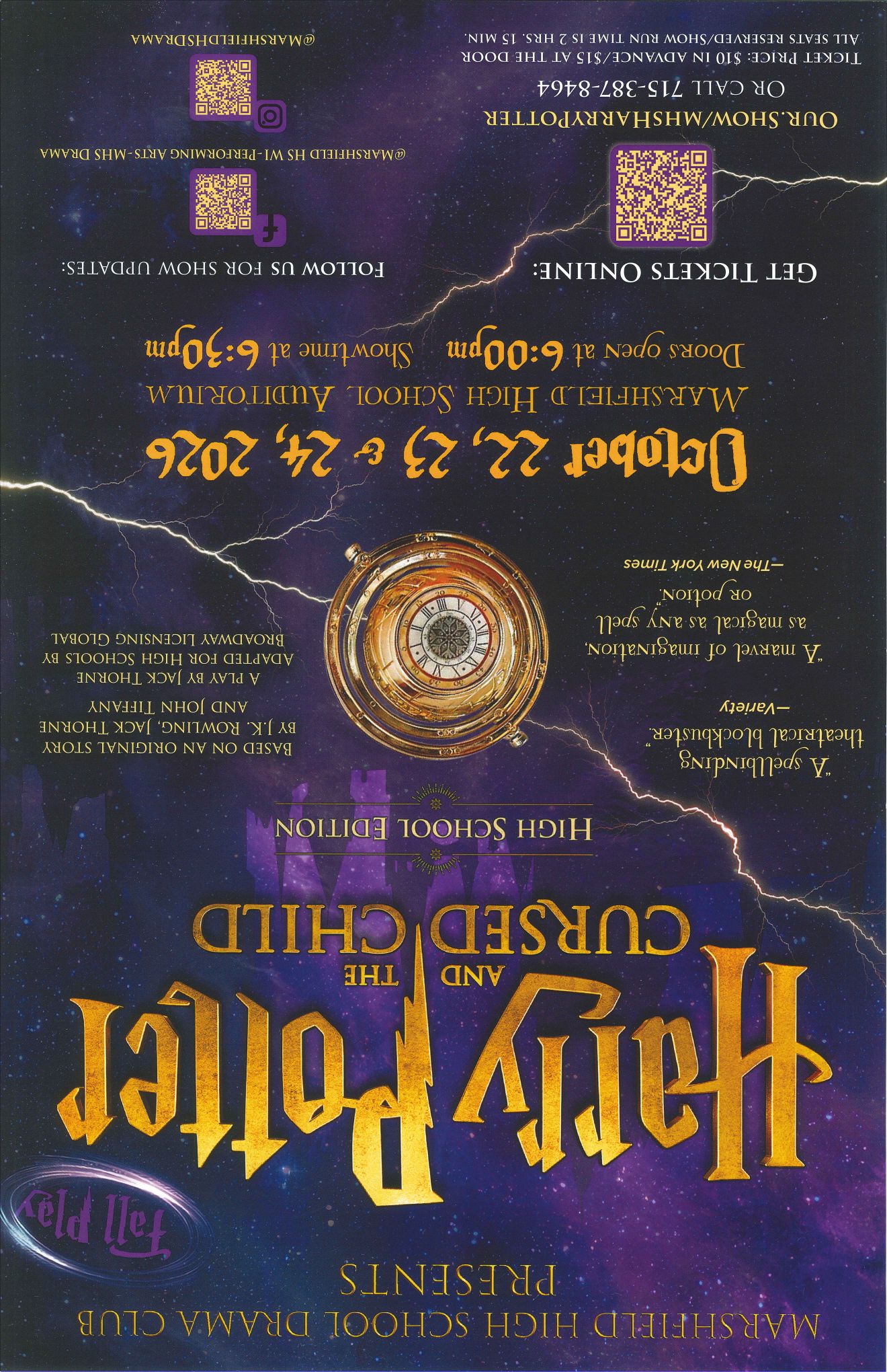 Harry Potter - Marshfield High School Drama Club